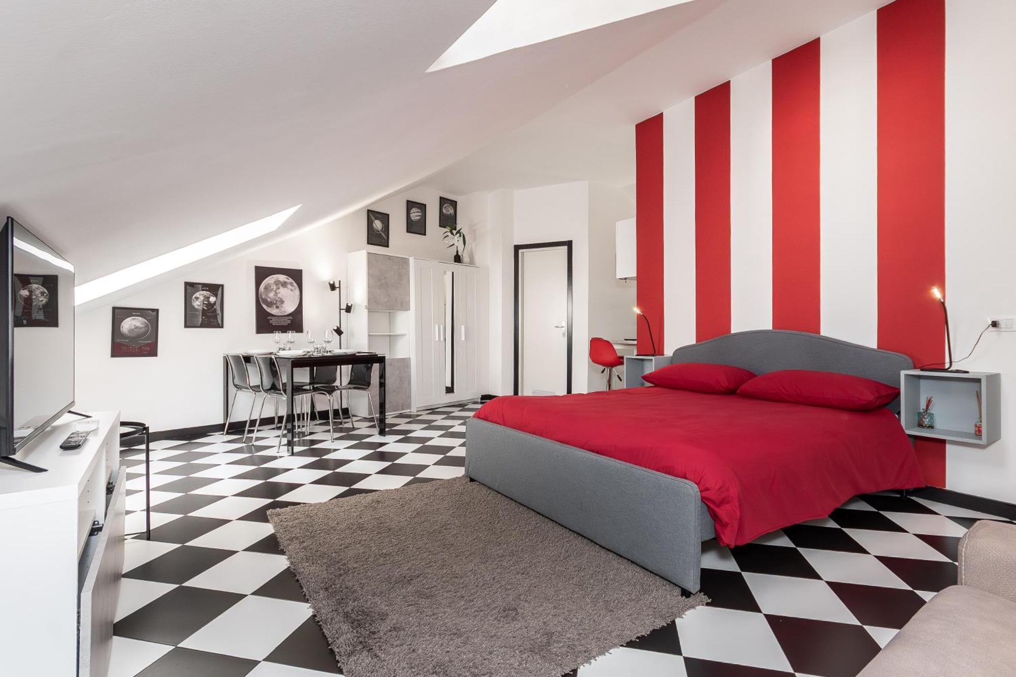 Ferienwohnung La Mansarda Del Principe, Vicoli, Acquario E Lanterna Genua Exterior foto