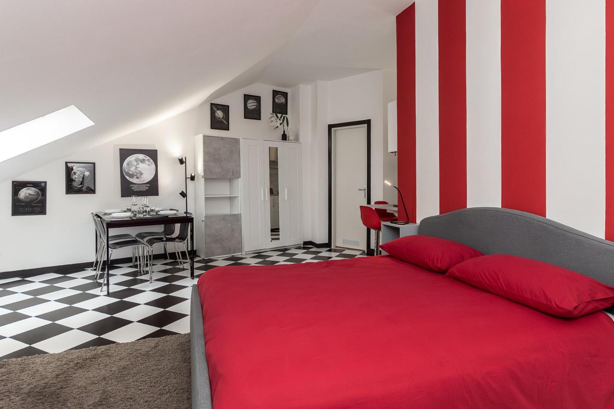 Ferienwohnung La Mansarda Del Principe, Vicoli, Acquario E Lanterna Genua Exterior foto
