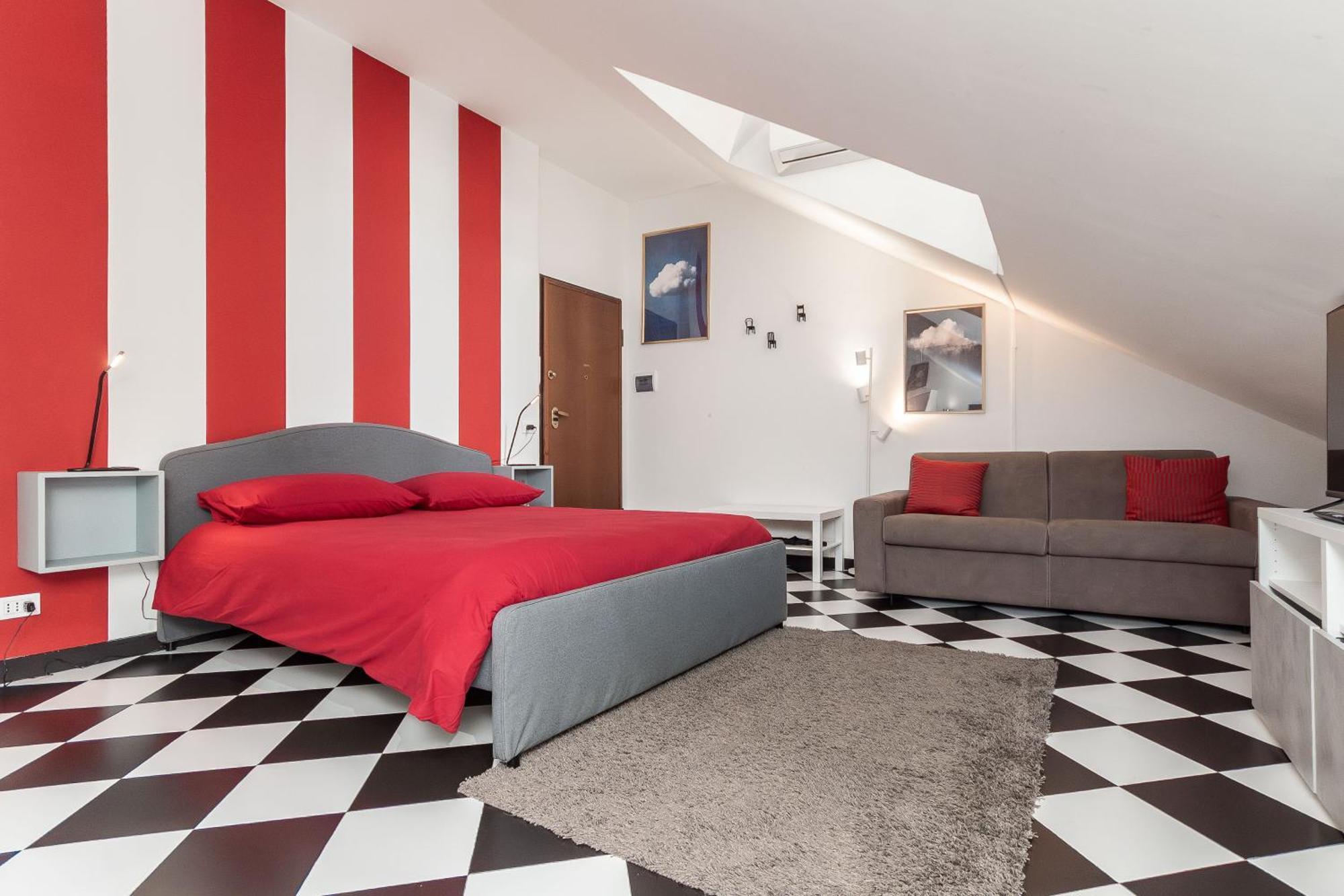Ferienwohnung La Mansarda Del Principe, Vicoli, Acquario E Lanterna Genua Exterior foto