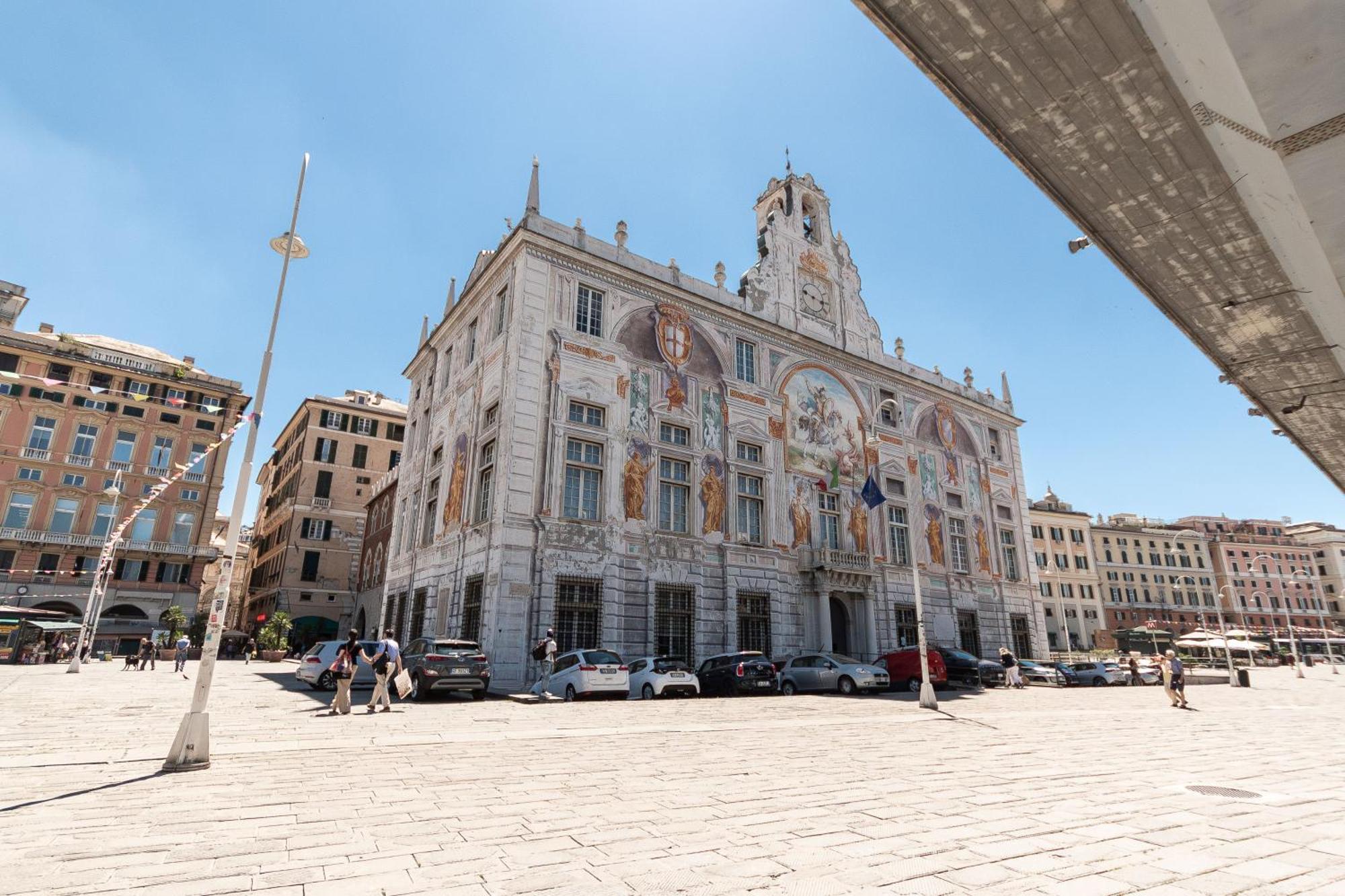 Ferienwohnung La Mansarda Del Principe, Vicoli, Acquario E Lanterna Genua Exterior foto
