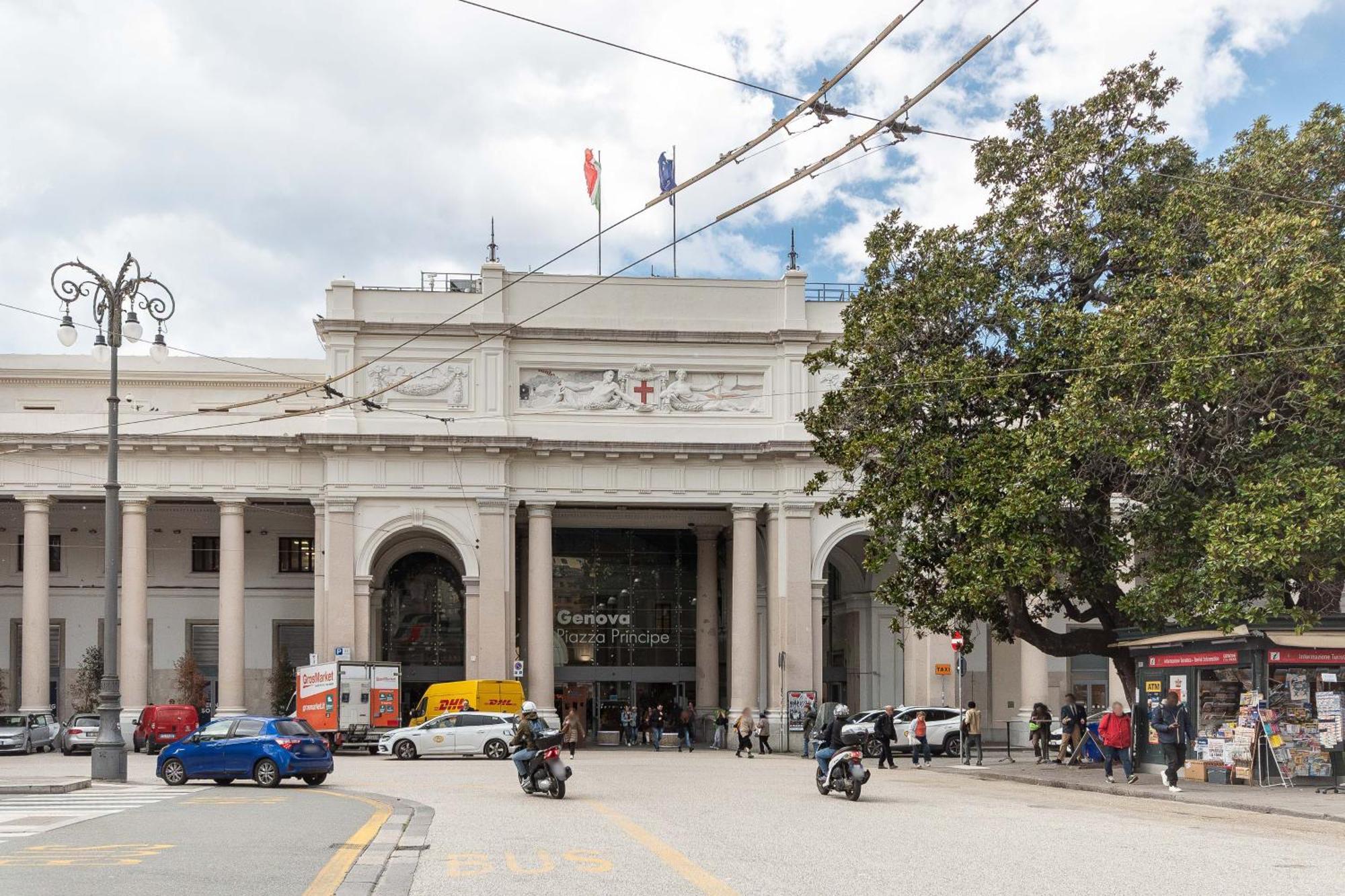 Ferienwohnung La Mansarda Del Principe, Vicoli, Acquario E Lanterna Genua Exterior foto
